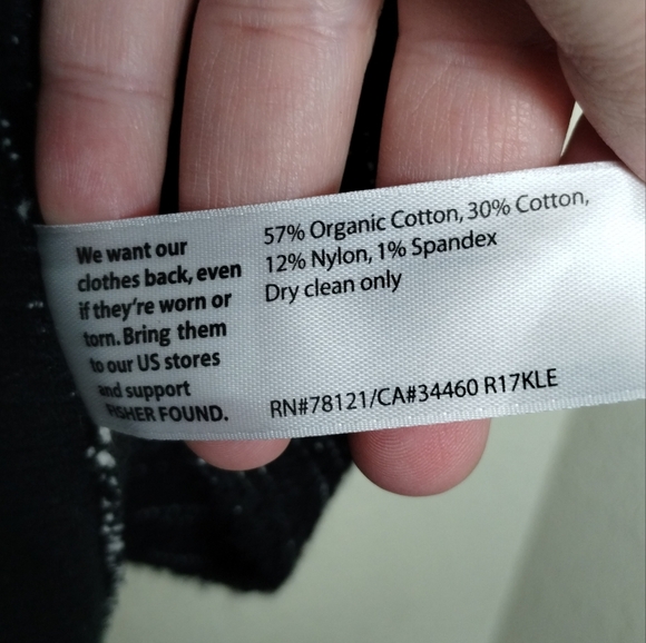 Eileen Fisher Cotton Nylon Speckle Doubleknit Jacket Women's Size 3X - Picture 7 of 7